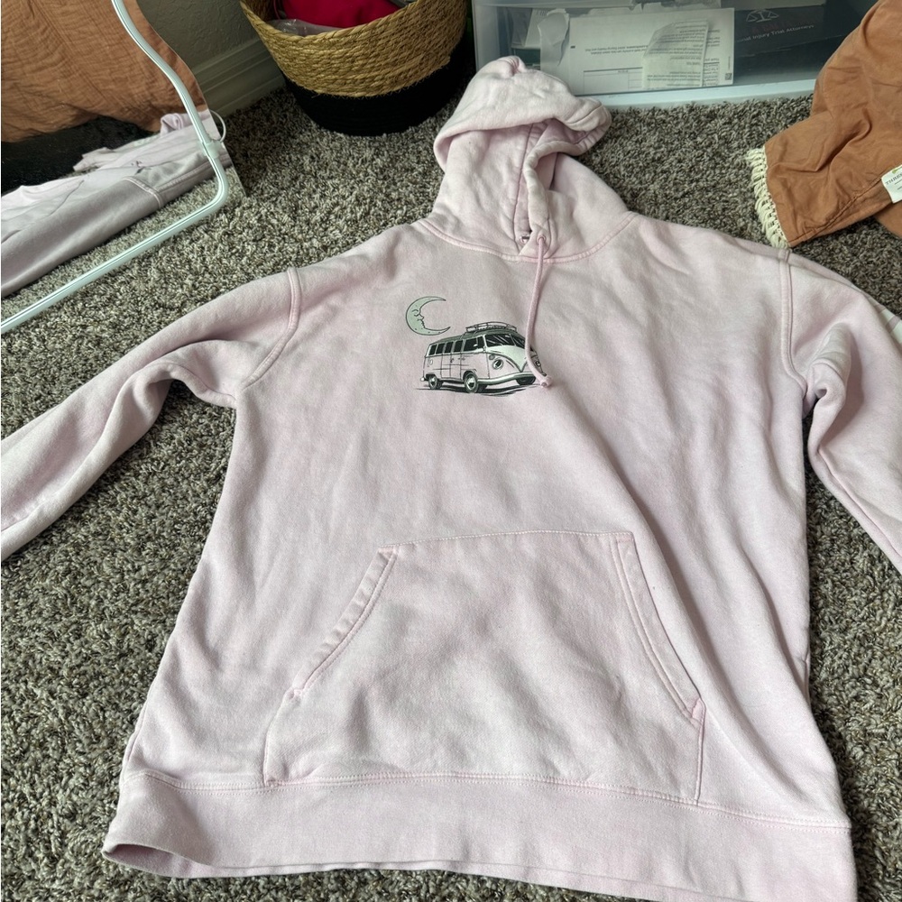 Pink Women's Hoodie Sweater